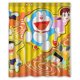 thumbnail image 1 of Cortina de ducha Doraemon, juego de cortina de baño con ganchos, tamaño 60 x 72 pulgadas, 1 of 3