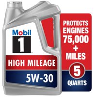 Aceite De Motor Mobil 1 Alto Kilometraje Sintético 5W-30 5L