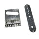 thumbnail image 3 of Placa De Puente De Silla De Montar Puente Rígido Resistente Para Instrumento Musical Plateado, 3 of 5