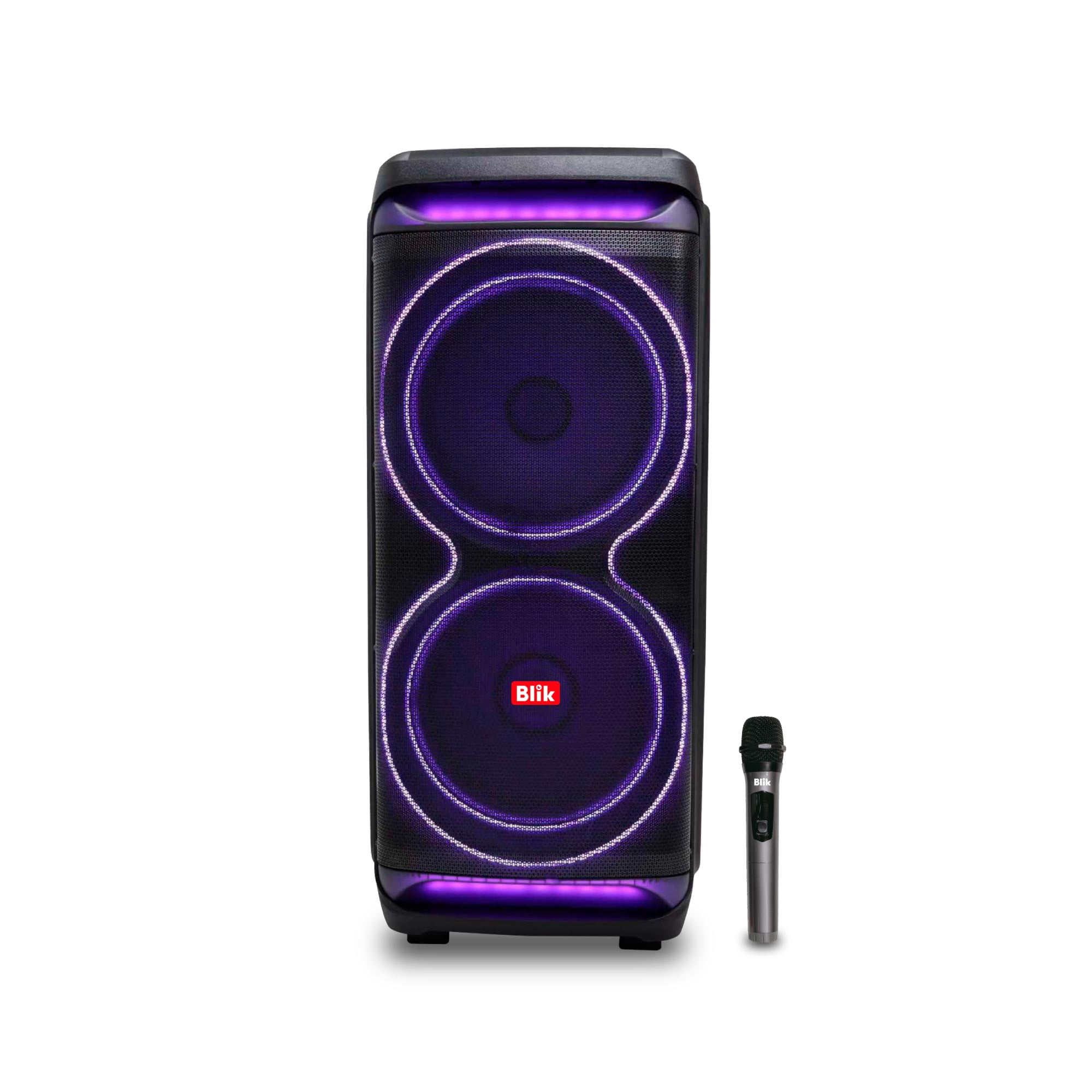 Parlante Bluetooth Karaoke Con Micrófono Blik Ultrabass15