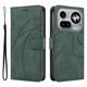 thumbnail image 2 of Funda tipo cartera con tapa para Nothing Phone 4A Pro con tarjetero, soporte y cubierta magnética Verde, 2 of 5