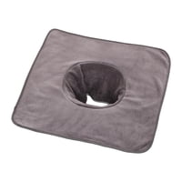 Magideal - Toalla De Mesa De Masaje, Protector De Sábanas, Funda De Cama Cómoda, Lavable, Cabecero De Cama Spa, Almohadilla De Cortina Para El Cuidado De La Piel Gris