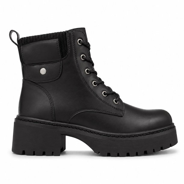 Bota Negro Mujer Ecocuero Turín 25-33 negro 35