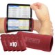 thumbnail image 1 of Sports Unlimited Brazalete Triple para Entrenador de Muñeca Adulto, Brazaletes de Fútbol Americano para Jugadas, Brazaletes de Béisbol, Brazaletes para QB, 1 of 8