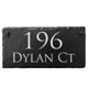 thumbnail image 3 of Placa Address Placa Sassy Squirrel Ink personalizada, piedra de pizarra, 3 of 9