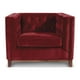 thumbnail image 1 of Sofa Roma 1 C Tela Velvet Burdeo, 1 of 3
