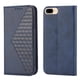 thumbnail image 1 of Funda Flip FOXDOCK para iPhone 7 Plus/8 Plus , Estilo Billetera con Diseño Rombo, Correa de Mano y Soporte, Uso Diario, 1 of 5