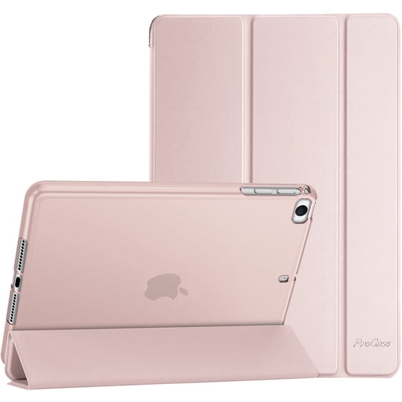 Case ProCase - Carcasa trasera delgada de TPU para iPad Mini 5/4/3/2/1, color rosa