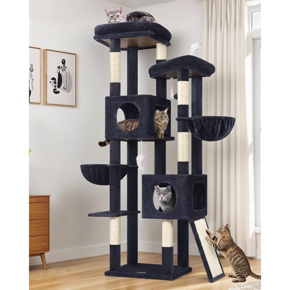 Rascador Globlazer S72 de 183 cm para gatos de hasta 9 kg