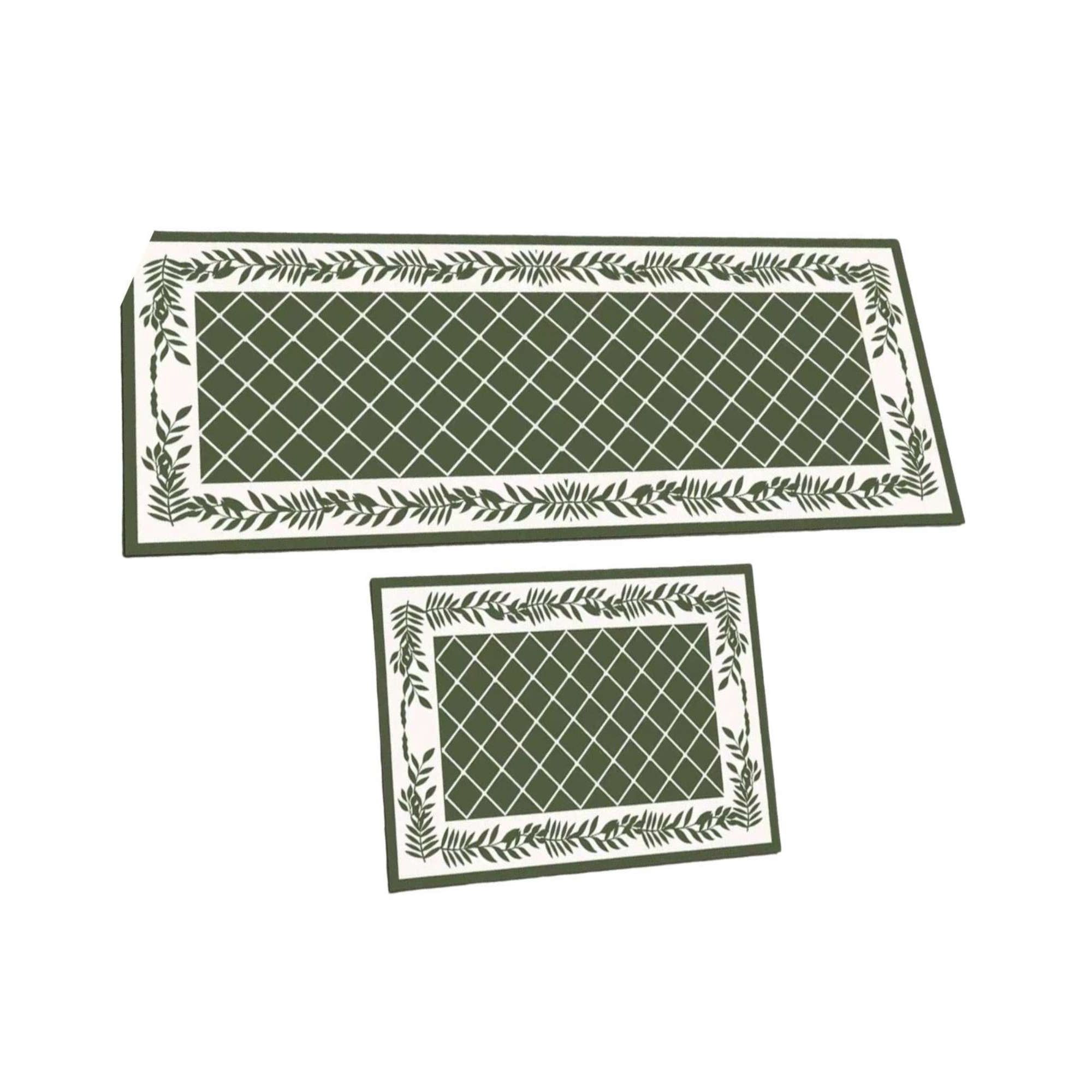 Teng Fei - Alfombras Decorativas Antideslizante Triangulos