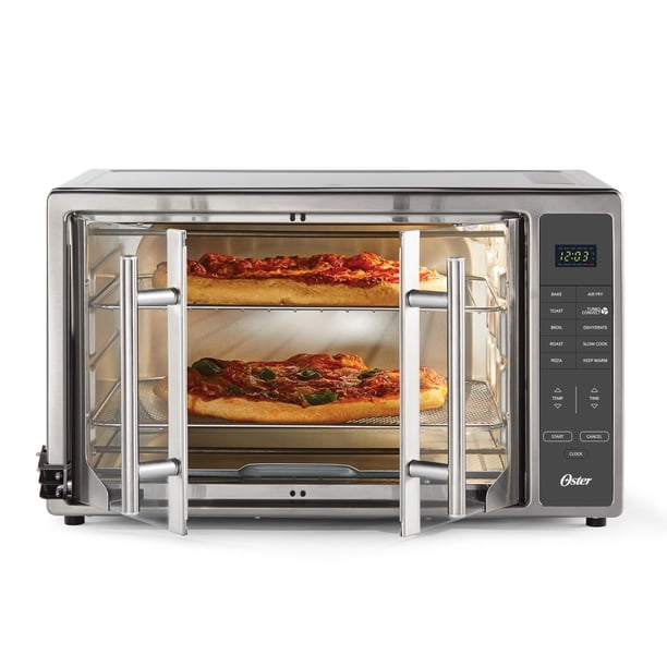 Horno tostador de encimera Oster Extra Grande de 42 L, 10 en 1 con freidora de aire