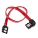 thumbnail image 1 of Cable sata iii de 12 pulgadas Cable de datos de 90 grados y 6gbps con bloqueo rojo, 1 of 5