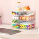 thumbnail image 3 of Organizador de maquillaje Caktraie Storage con 30 cajones y 6 unidades, transparente, 3 of 8