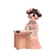 thumbnail image 3 of Figura De Muñeca China Antigua Para Niña, Estatua De Resina Artesanal Para Decoración Para Sala De Estar, Ajedrez, 3 of 3