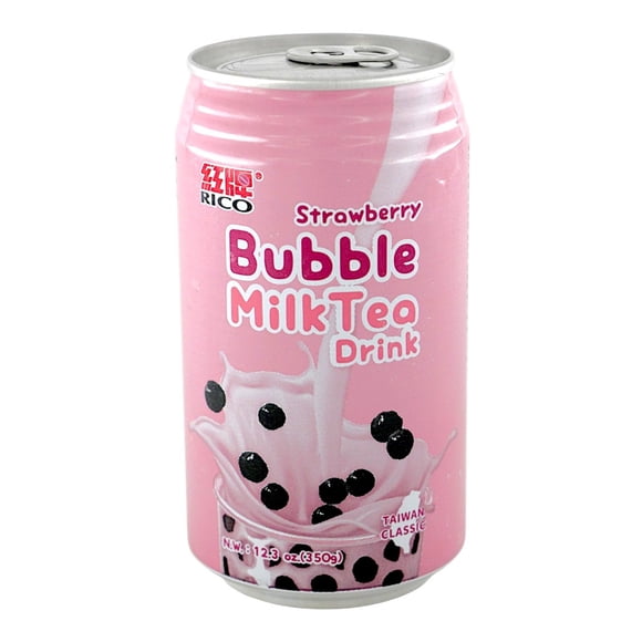 Te de Burbujas de Fresa Marca Rico 350 g* 24 Latas