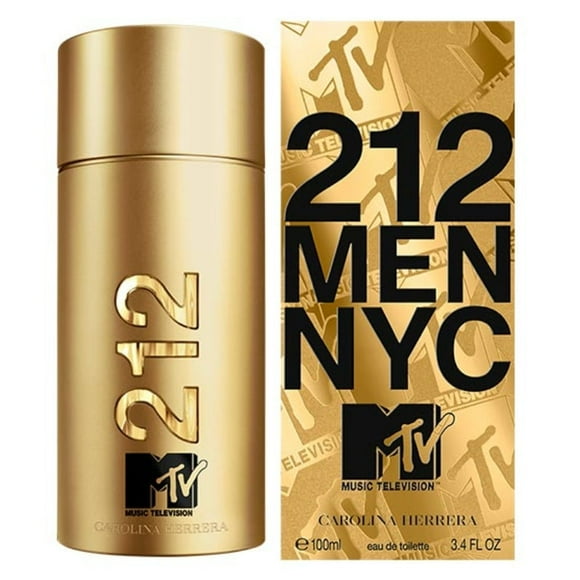 Carolina Herrera 212 Men NYC Mtv Music Television EDT 100 ml