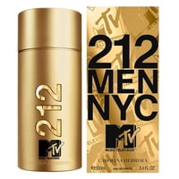 Carolina Herrera 212 Men Nyc Mtv Music Television Edt 100 Ml