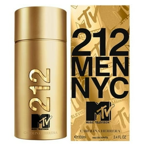 Carolina Herrera 212 Men Nyc Mtv Music Television Edt 100 Ml