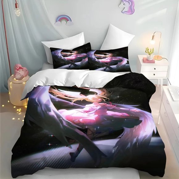 Shugo Chara Star Song Bedding Sets Duvet Cover Set With Pillowcase Twin Full Queen King Bedclothes Bed Linen Home TextileBed Sheets