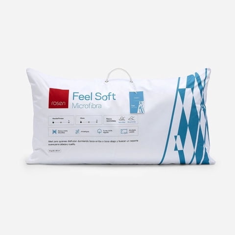 Almohada Soft Microfibra 50 X 90 - Rosen