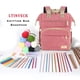 thumbnail image 2 of Bolsa de tejer, mochila LTINVECK, organizadora para guardar hilo, rosa, 2 of 6