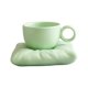 thumbnail image 2 of Taza De Café Con Asa Y Posavasos Para Decoración De Oficina En Casa, Color Verde Claro, 2 of 5