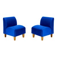 Bodevir - Set Poltrona Soft 1C Felpa 04 Azul Rey