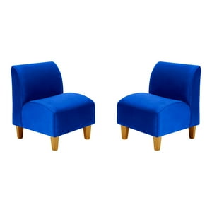 Bodevir - Set Poltrona Soft 1C Felpa 04 Azul Rey