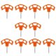 thumbnail image 5 of 10 Uds. De Clavos Para Cubierta De Acampada, Estacas Ligeras Para Tienda De Campa?a Para Escalada Al Aire Libre, Senderismo, Naranja, 5 of 5