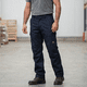 thumbnail image 4 of Pantalón Cargo Térmico Hombre Gabardina Forro Polar Trabajo Azul, 4 of 7
