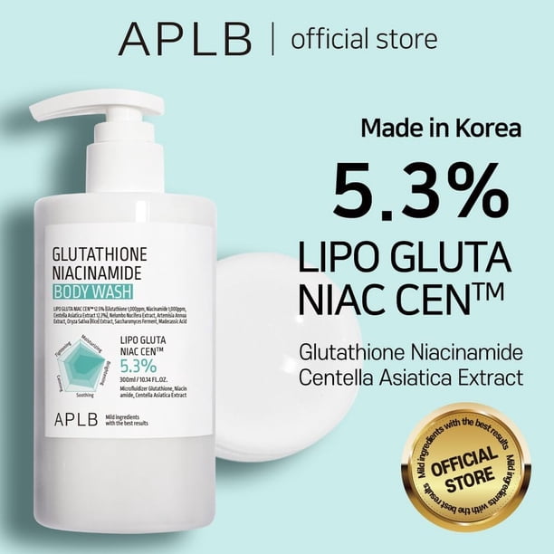 jabon glutathione Jabón Corporal Glutathione Niacinamide 300ml Lipo Gluta