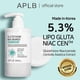 thumbnail image 2 of Jabón Corporal APLB Glutathione Niacinamide 300ml Lipo Gluta, 2 of 3