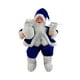 thumbnail image 3 of Figura De Papá Noel Con Bolsa De Regalo Y Regalos Para Decoración De Oficina Navide?a Azul, 3 of 5
