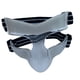 thumbnail image 3 of Mascarilla Deportiva Correa Elástica Ajustable Durable Ligero Cara Nariz Guardia 15.5cmx9.5cm Negro Blanco, 3 of 5