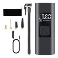 Magideal - Compresor De Aire De 12V, Bomba De Aire Para Coche, Control De Presión De Neumáticos Eléctrico, Inflador De Neumáticos Portátil, Luz Led De Emergencia 1 Encendedor De Cigarrillos