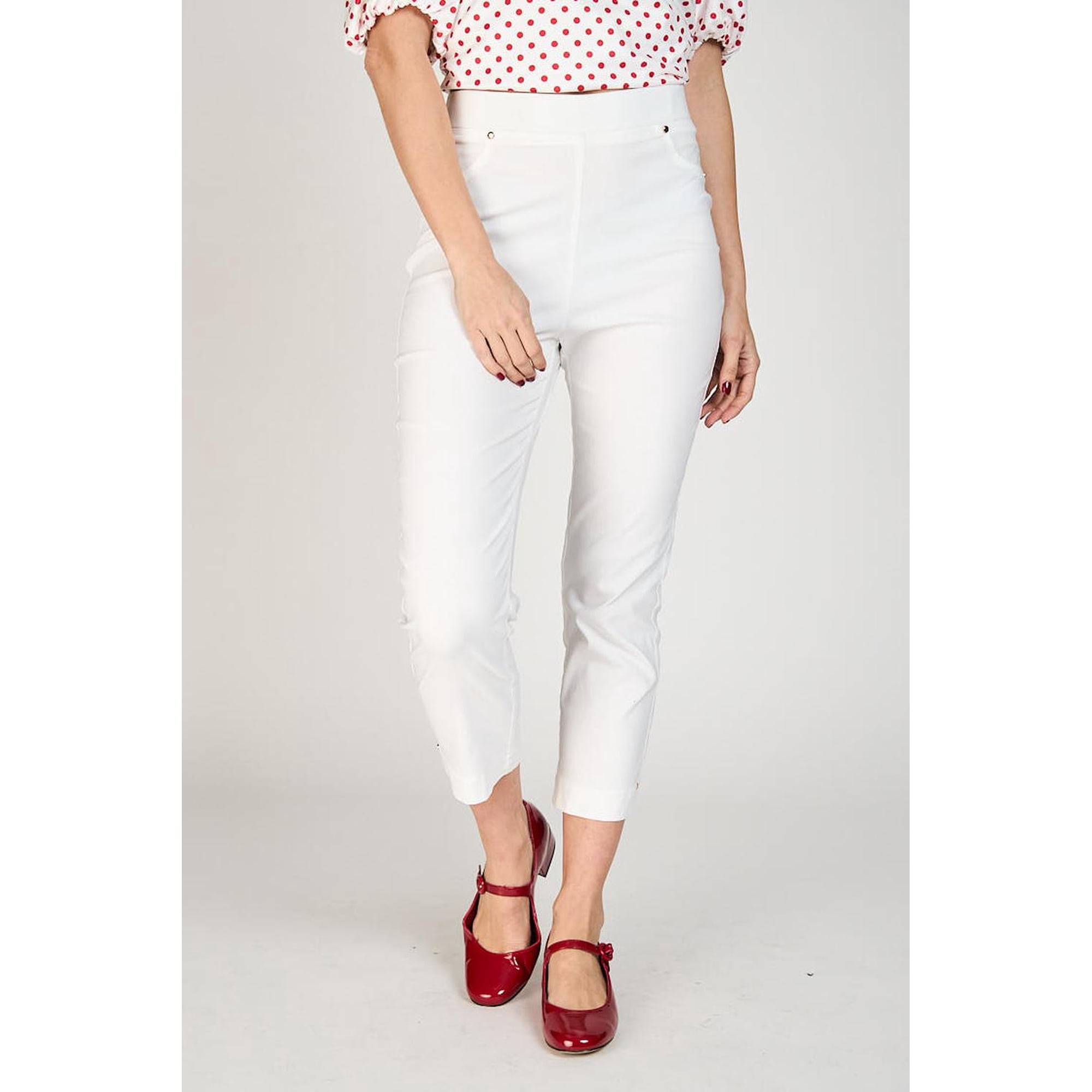 Pantalón Capri Diana Woman By Eclipse Blanco L