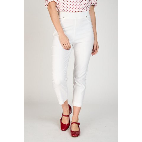 Pantalón Capri Diana Woman By Eclipse Blanco L