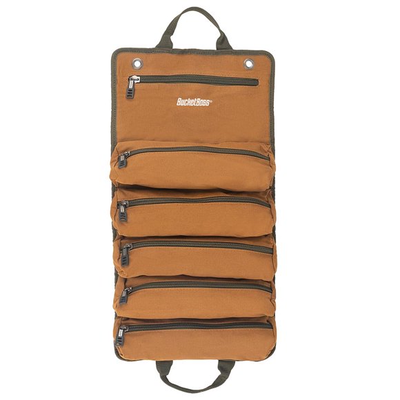 Bolsa para herramientas Bucket Boss Super Roll Original Series 74004, color marrón