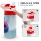 thumbnail image 4 of GroverBotella de Agua con Tapa Pop Top de Un Toque, Acero Inoxidable, a Prueba de Fugas, para Deportes, Botella Infantil rosa 12 oz, 4 of 6