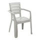 thumbnail image 1 of Silla Plastico con Brazos Gris Hielo 58X59X82Cms Rimax gris Tamaño Único, 1 of 3