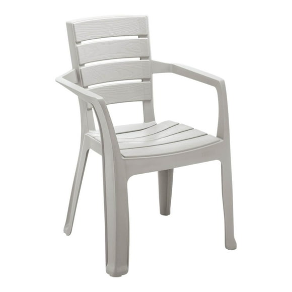 Silla Plastico con Brazos Gris Hielo 58X59X82Cms Rimax gris Tamaño Único