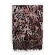thumbnail image 1 of Bufanda Tipo Cashmere Animal Print Elegante Con Flecos Mujer Beige Talla Única, 1 of 7
