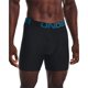 thumbnail image 1 of Boxerjock Under Armour Tech de 6 pulgadas para hombre, paquete de 2 unidades, negro/azul, 1 of 5
