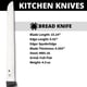 thumbnail image 3 of Cuchillo de Pan de Cocina Spyderco K01 26 cm Acero MBS-26, 3 of 5