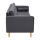 thumbnail image 5 of Sofa Retro 3cg Felpa 05 Gris, 5 of 6