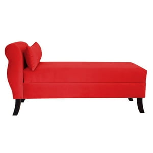 Tapiceria Moderna - Banqueta Baul New Diva Color Rojo