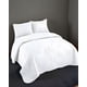thumbnail image 4 of Cubrecama Quilt De Verano Con Colores Lisos 2 Plazas Blanco, 4 of 4