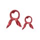 thumbnail image 1 of INSPIRA CHIC 2 piezas 50cm Mujer Satén Impreso Pañuelo Cuadrado para el Cabello Envoltura de Cuello Bufanda 19.69*19.69"(L*W) Puntos Rojos&Puntos Rojos, 1 of 7