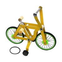 Xusx111 - Juguete De Entrenamiento De Inteligencia De Aves Para Aves Pequeñas Y Medianas - Bicicleta De Rompecabezas De Loro Y Prop De Truco De Mesa - Juguete De Talón De Pie Para Gris Africano, Cacat