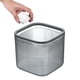 thumbnail image 1 of Uxcell Pequeño Cubo de Basura de Escritorio con Apertura Superior, Mini Compacto de 5.8 Pulgadas pp+pet Papelera Cubo de Basura para Baño Oficina Barra de Café Dormitorio Encimera Papelera, Gris, 1 of 7
